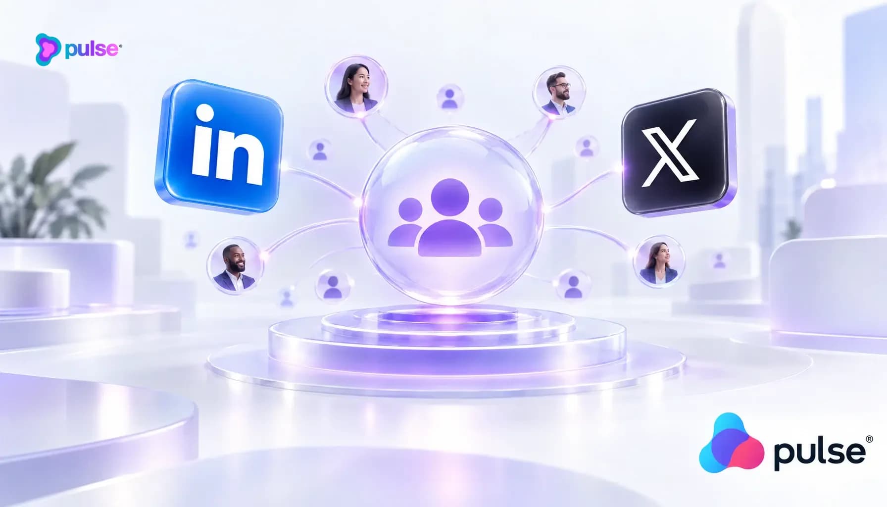 B2B SaaS Organic Social Playbook: LinkedIn and X Growth