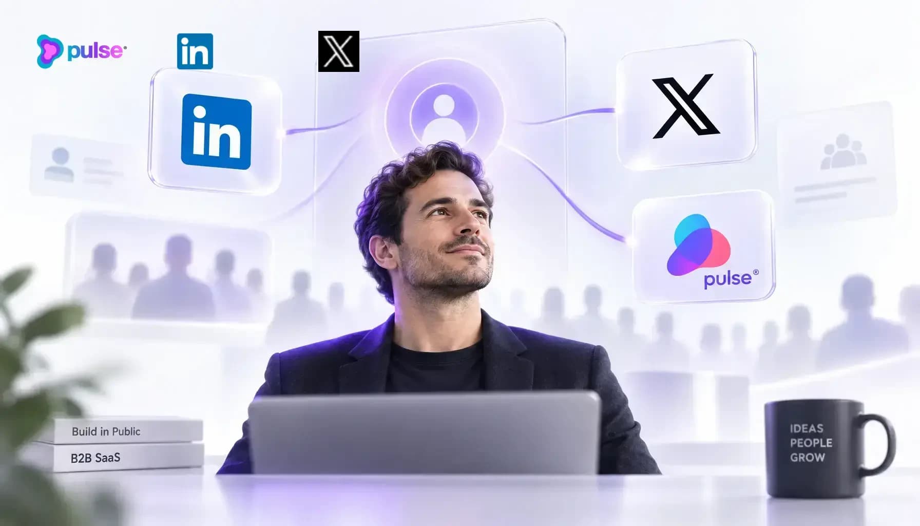 Founder-led marketing: B2B SaaS social growth playbook