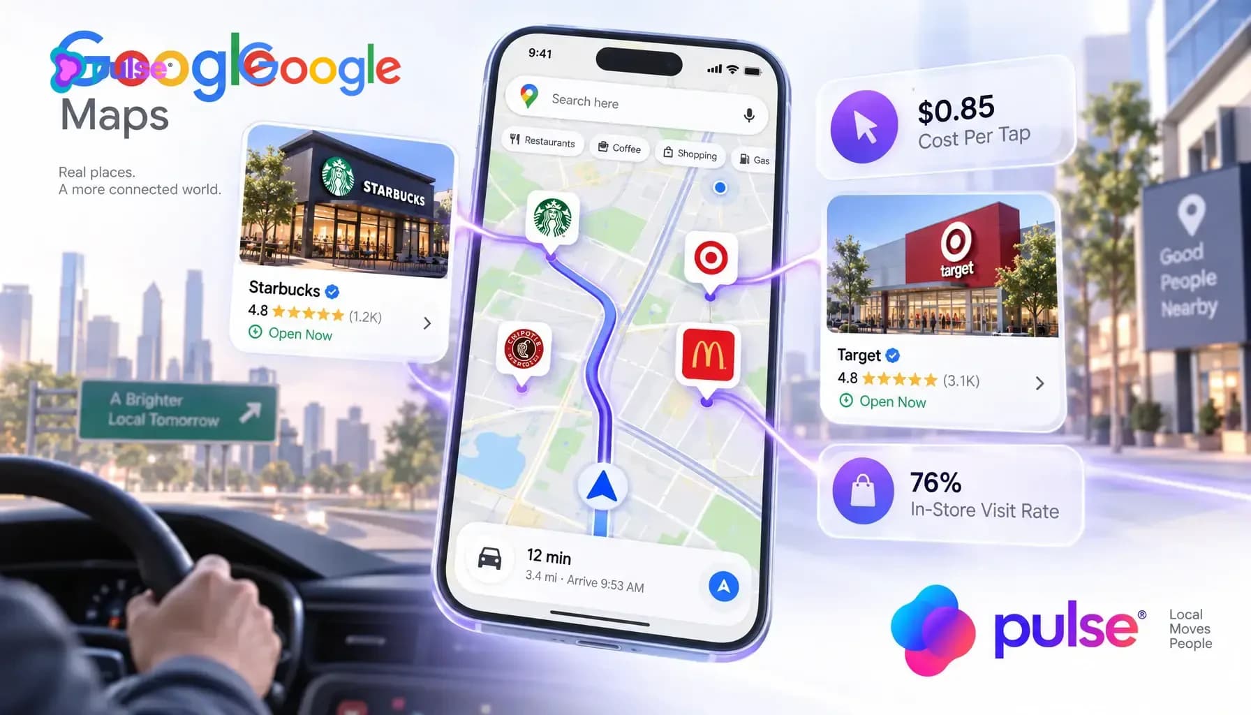 Google Maps Promoted Pins: Drive Local Commuter Traffic