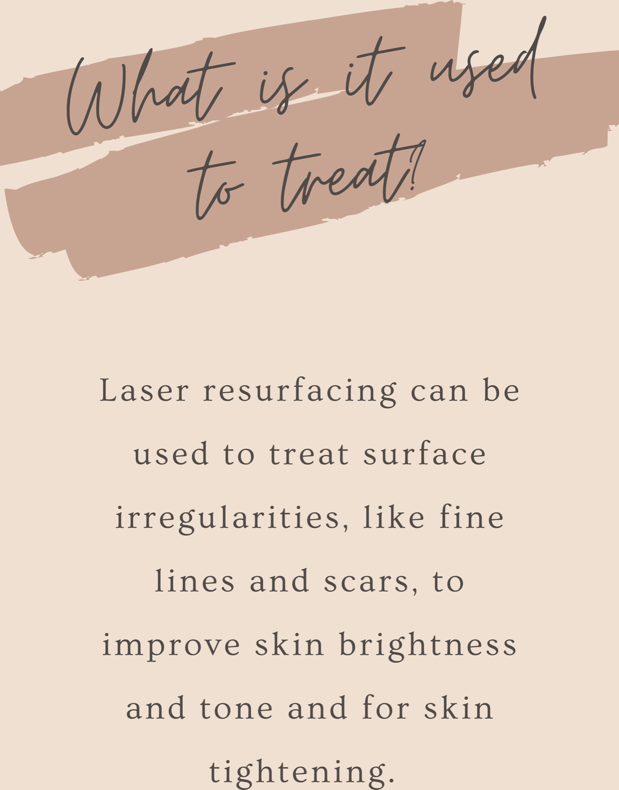 Medical aesthetics treatment education and skincare guidance post