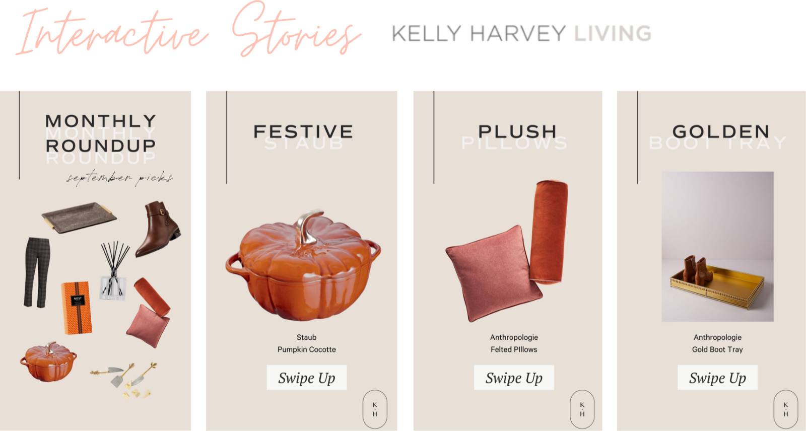 Interactive story series showcasing architectural details